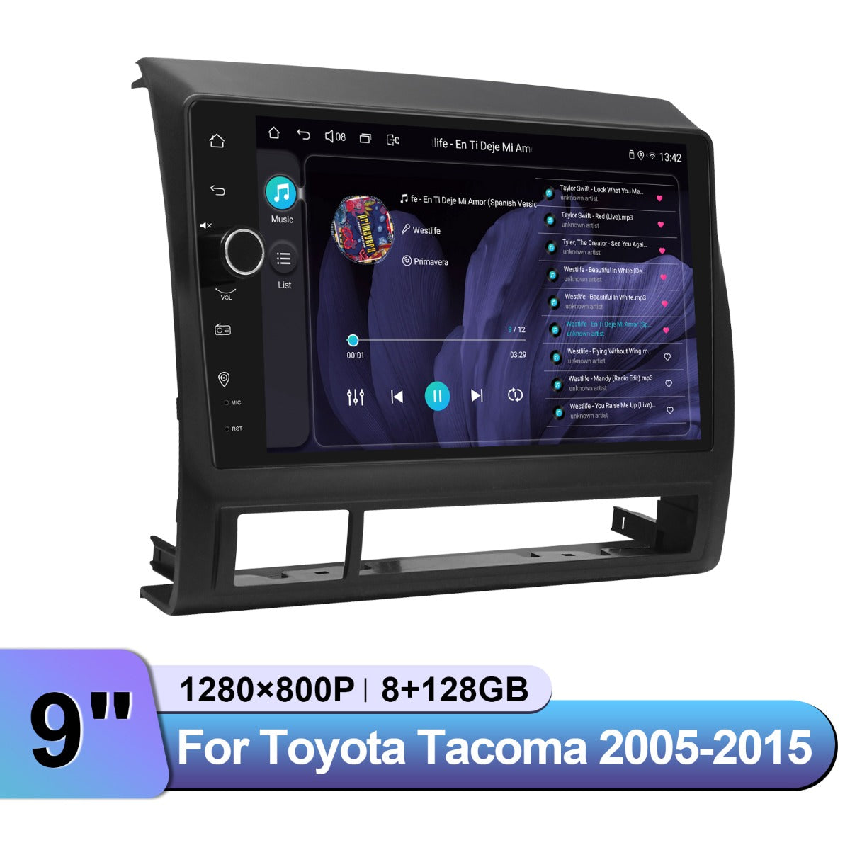 Toyota 9" 2005-2015 7" Android Head Unit