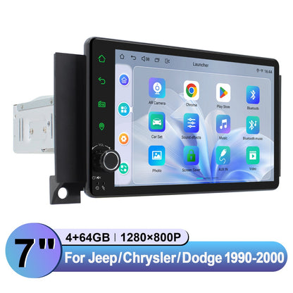 Jeep Dodge Chrysler 2001-2006 7" Android Head Unit