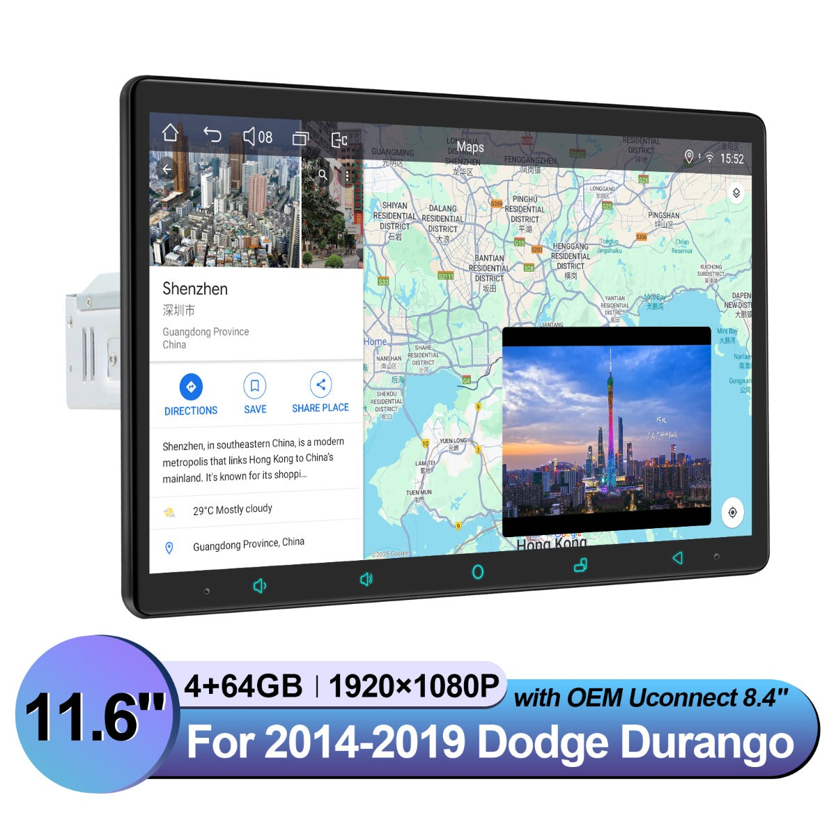 Toyota 10.1" 2014-2019 7" Android Head Unit