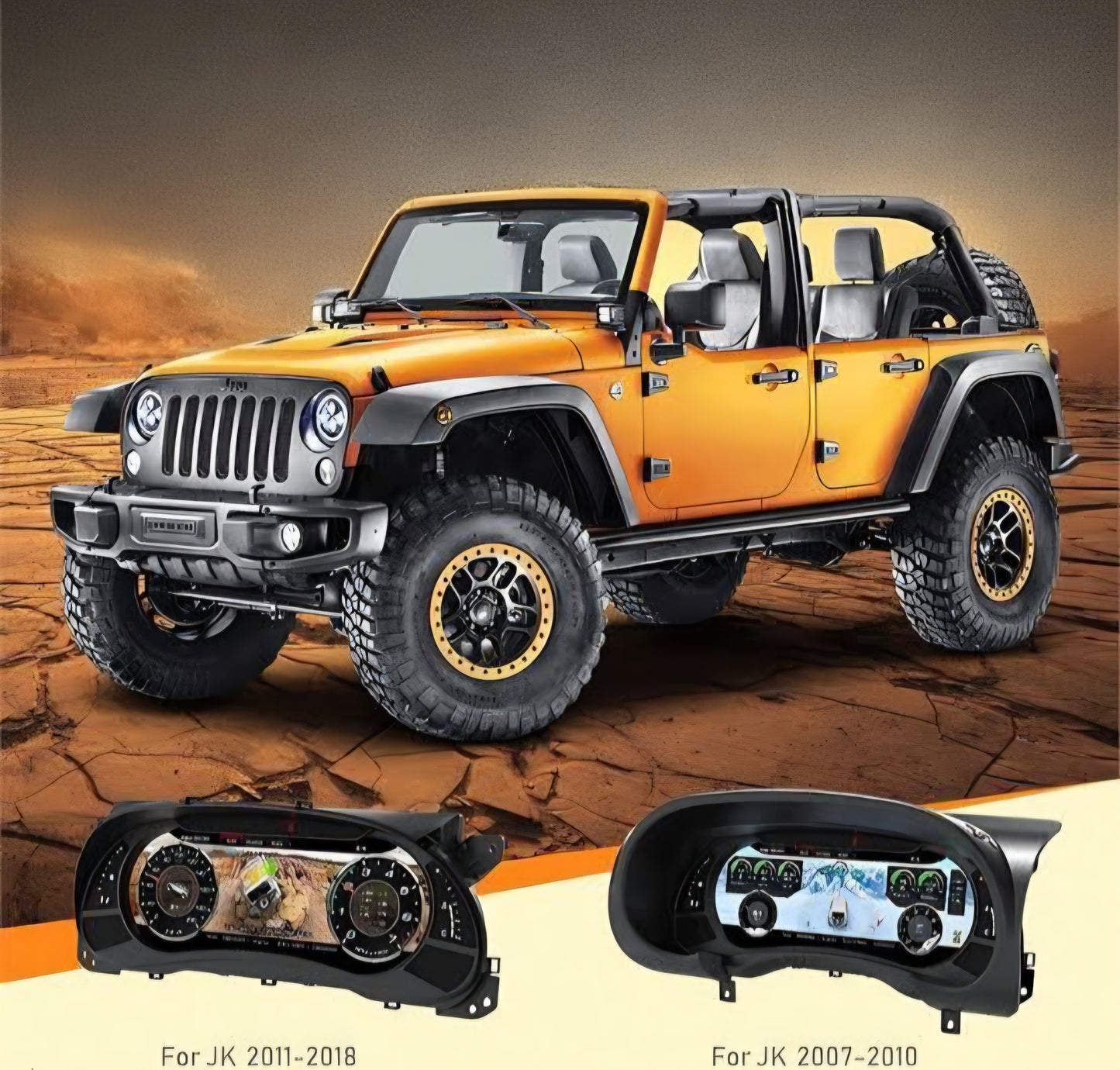 Carobotor J Pro (Gen 1) Jeep Wrangler 2007-2018